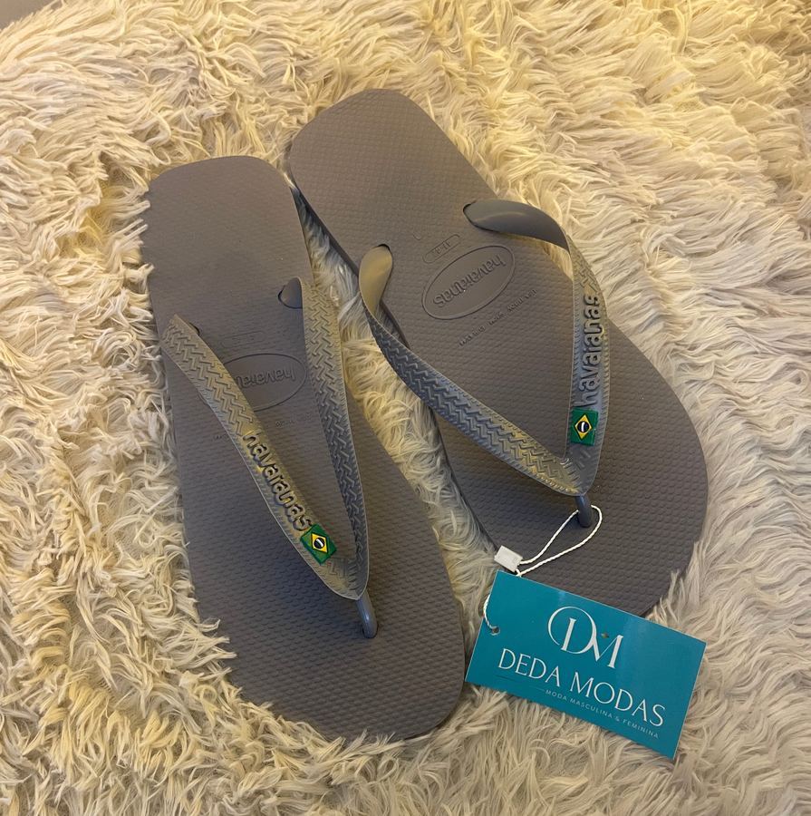 Havaianas Brasil Cinza Chumbo