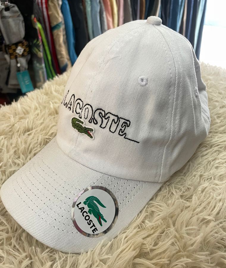 Boné Lacoste Branco