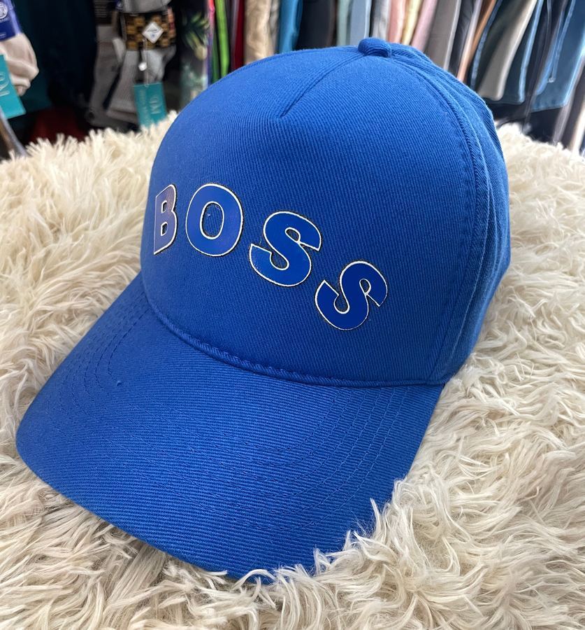Boné Boss Azul Royal