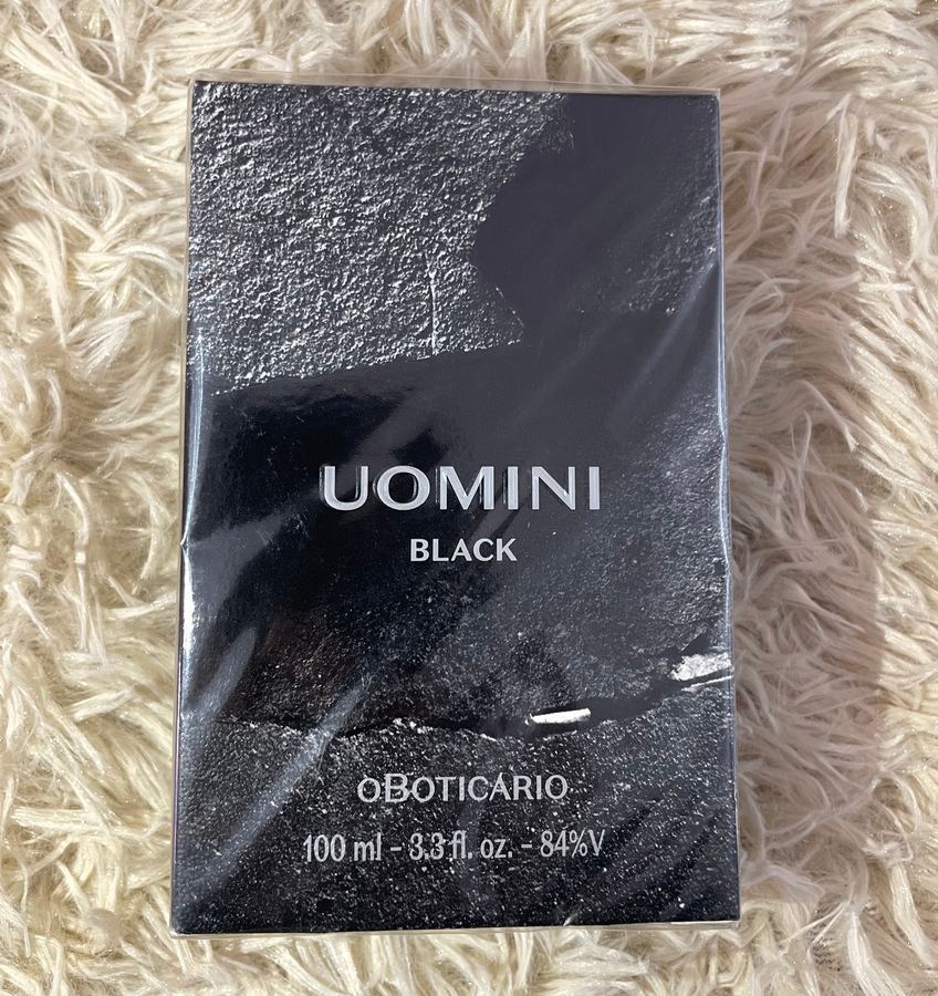 Uomini Black Desodorante Colônia 100ml – O Boticário
