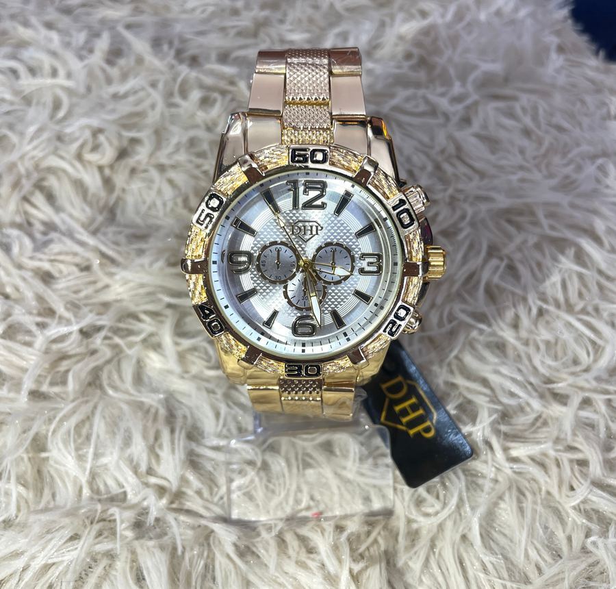 Relógio Dhp Dourado